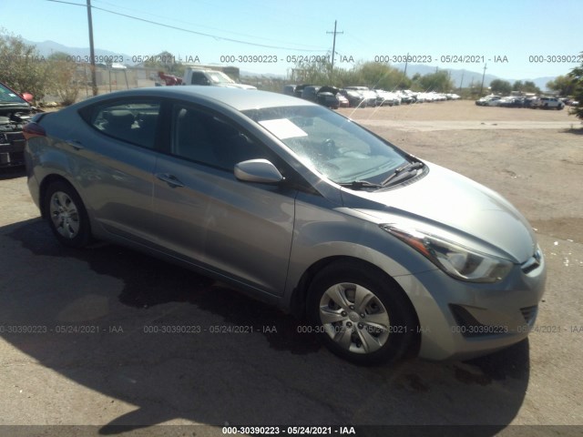 HYUNDAI ELANTRA 2016 kmhdh4ae7gu489653