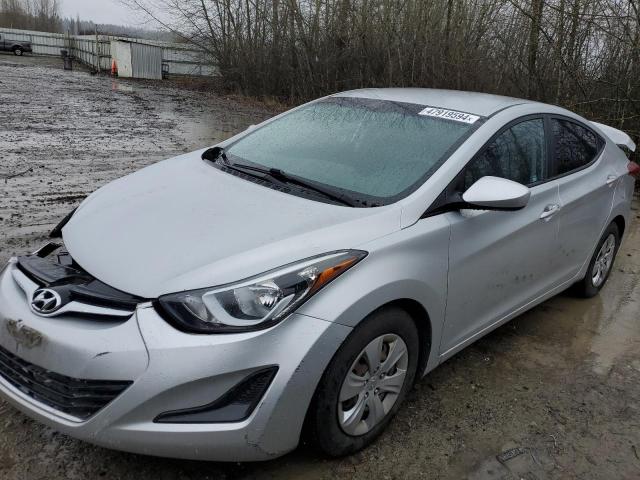 HYUNDAI ELANTRA 2016 kmhdh4ae7gu490284