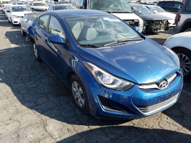 HYUNDAI ELANTRA SE 2016 kmhdh4ae7gu491242