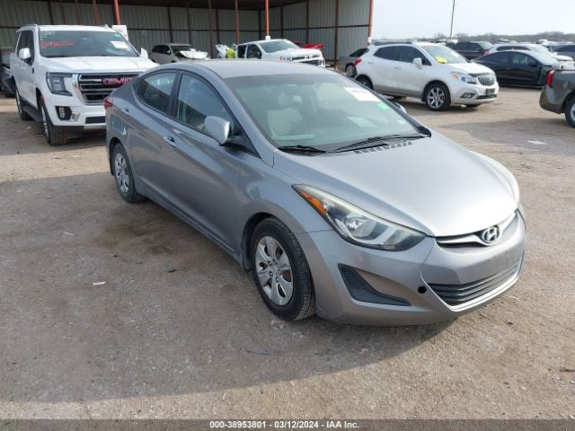 HYUNDAI ELANTRA 2016 kmhdh4ae7gu511070