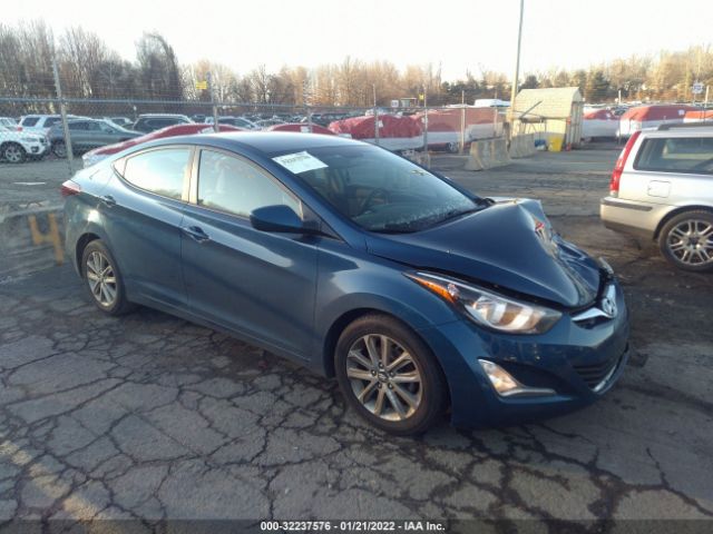 HYUNDAI ELANTRA 2016 kmhdh4ae7gu521338