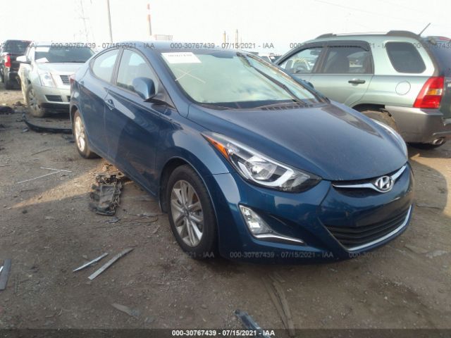 HYUNDAI ELANTRA 2016 kmhdh4ae7gu544473