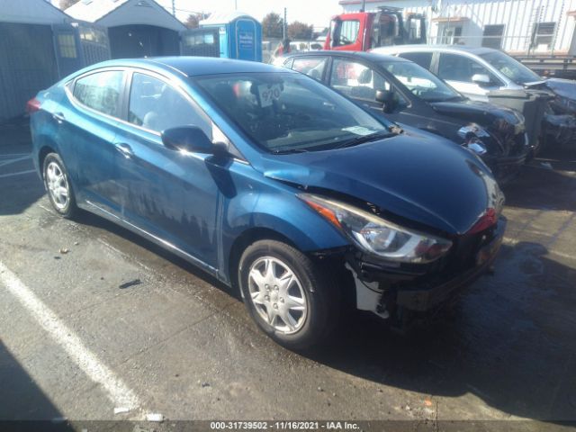 HYUNDAI ELANTRA 2016 kmhdh4ae7gu545803