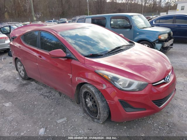 HYUNDAI ELANTRA 2016 kmhdh4ae7gu557580