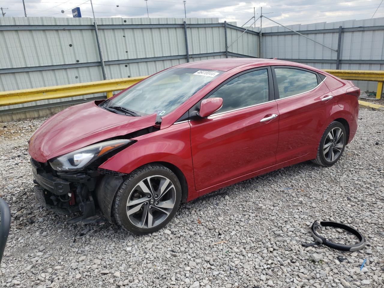 HYUNDAI ELANTRA 2016 kmhdh4ae7gu558373