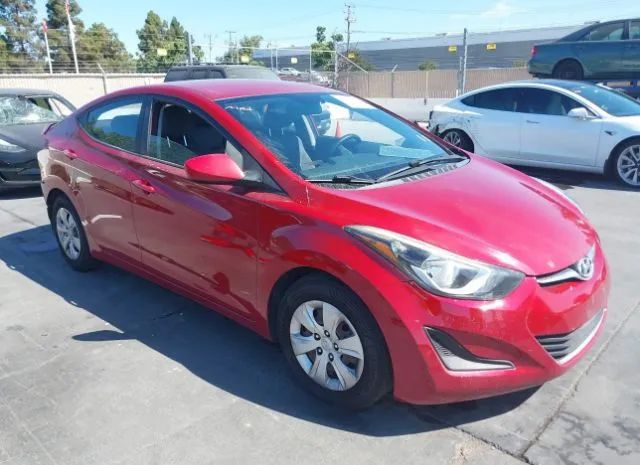 HYUNDAI ELANTRA 2016 kmhdh4ae7gu581264