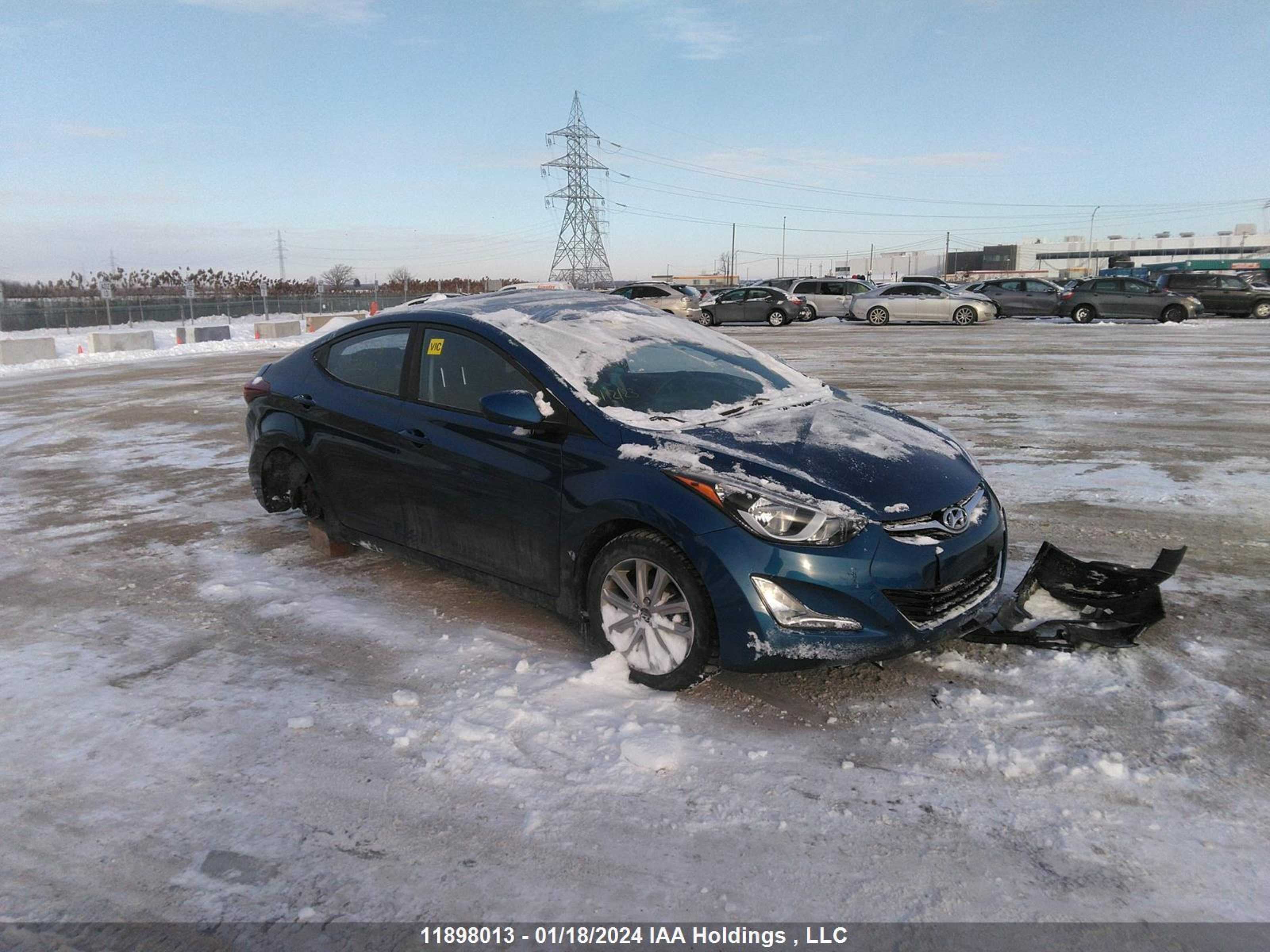 HYUNDAI ELANTRA 2016 kmhdh4ae7gu582463