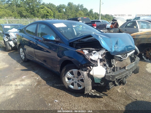 HYUNDAI ELANTRA 2016 kmhdh4ae7gu584407