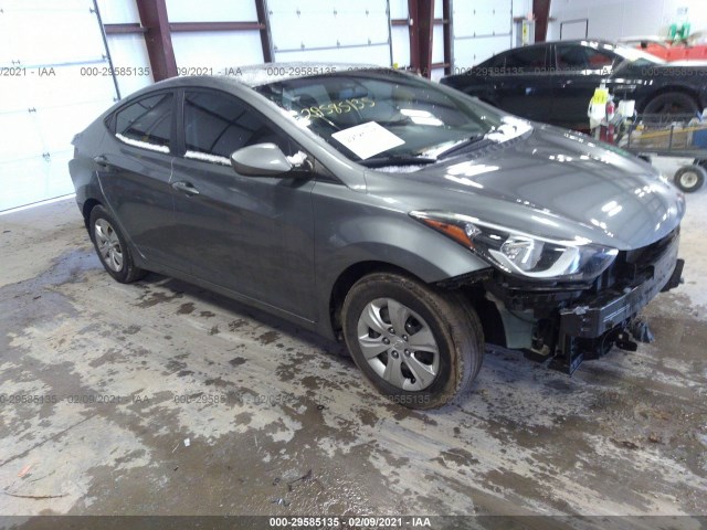 HYUNDAI ELANTRA 2016 kmhdh4ae7gu584441