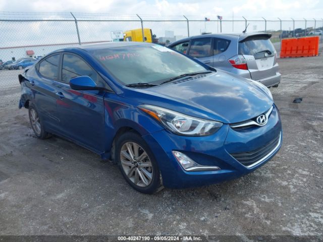 HYUNDAI ELANTRA 2016 kmhdh4ae7gu584875