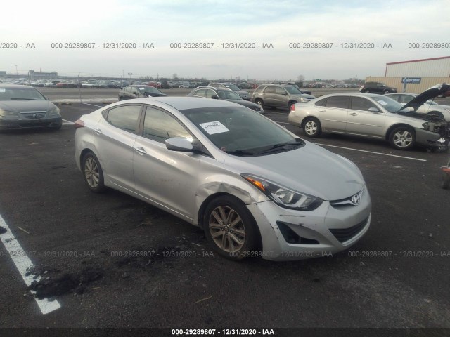 HYUNDAI ELANTRA 2016 kmhdh4ae7gu588554