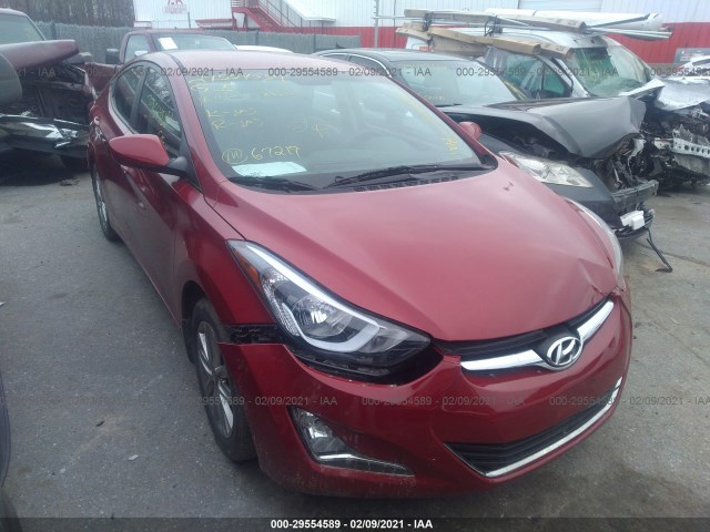 HYUNDAI ELANTRA 2016 kmhdh4ae7gu601190