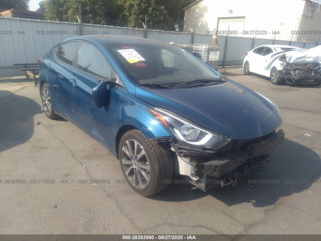 HYUNDAI ELANTRA 2016 kmhdh4ae7gu649238