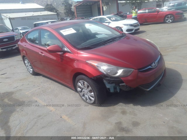 HYUNDAI ELANTRA 2012 kmhdh4ae8cu229420