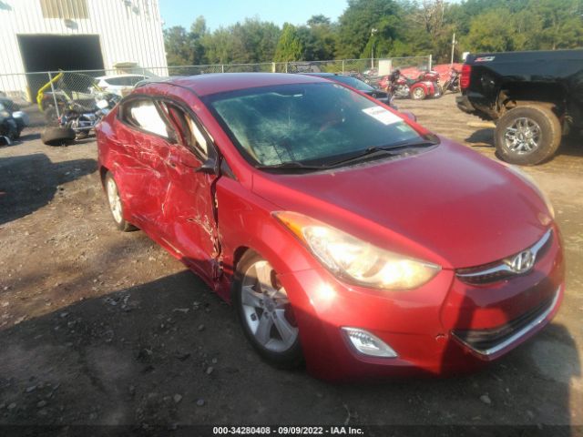 HYUNDAI ELANTRA 2012 kmhdh4ae8cu231281