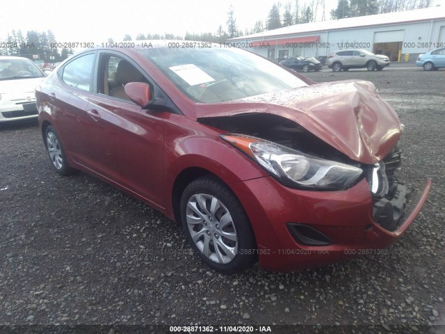 HYUNDAI ELANTRA 2012 kmhdh4ae8cu237131