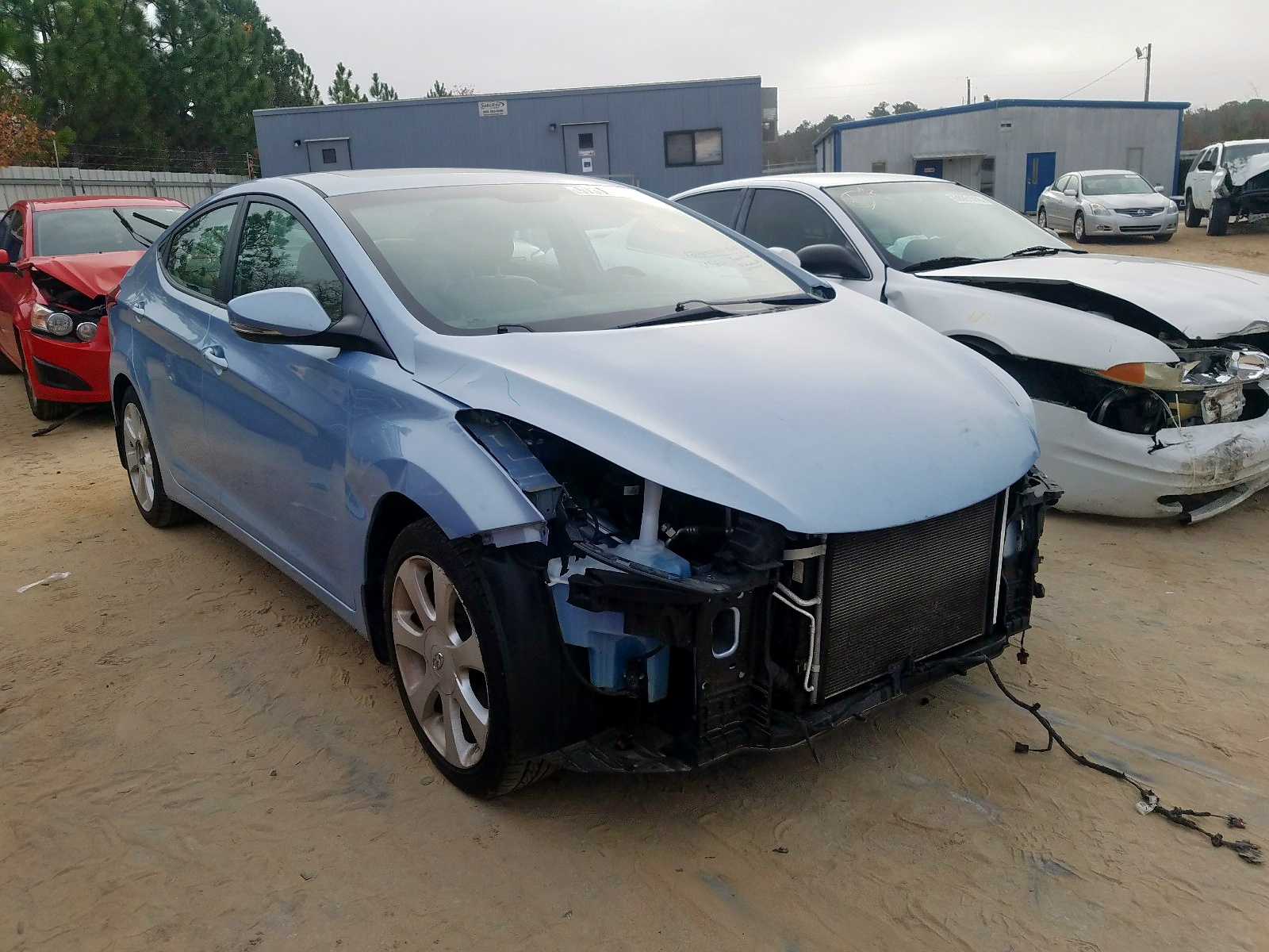 HYUNDAI ELANTRA GL 2012 kmhdh4ae8cu319568