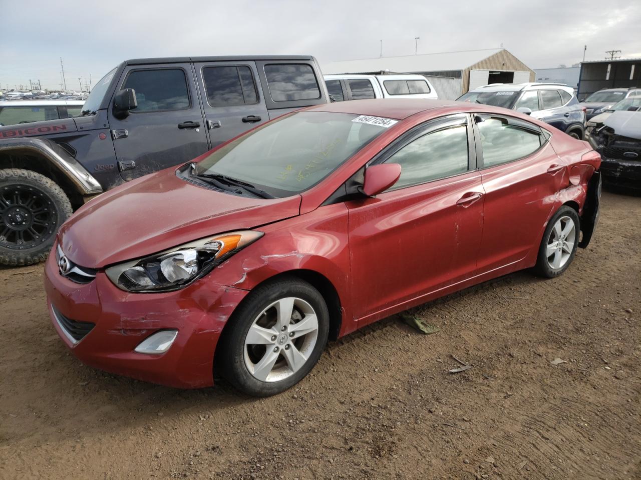 HYUNDAI ELANTRA 2012 kmhdh4ae8cu401512