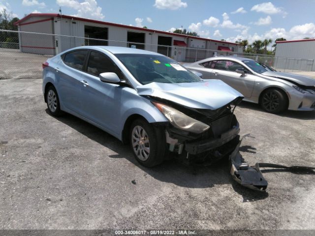 HYUNDAI ELANTRA 2012 kmhdh4ae8cu409366