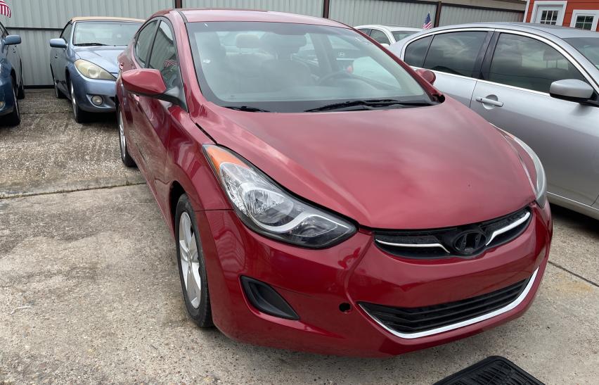 HYUNDAI ELANTRA GL 2012 kmhdh4ae8cu426393