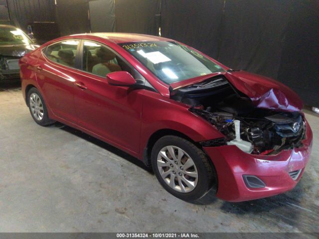 HYUNDAI ELANTRA 2012 kmhdh4ae8cu448846