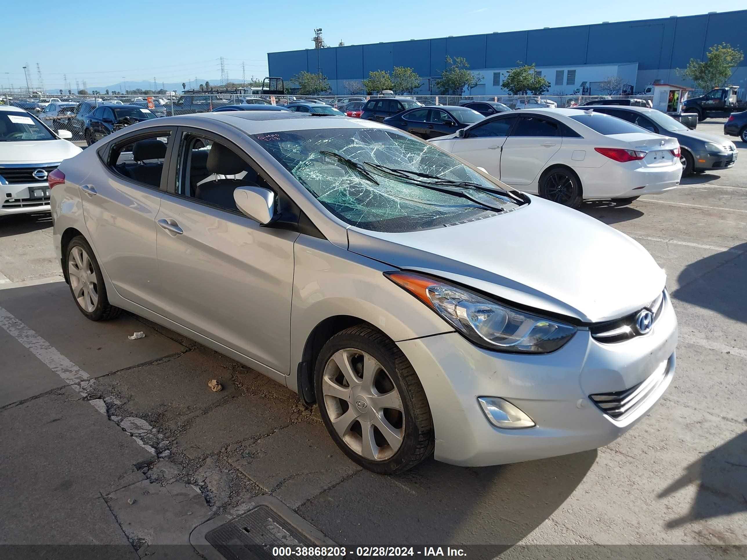 HYUNDAI ELANTRA 2012 kmhdh4ae8cu460768