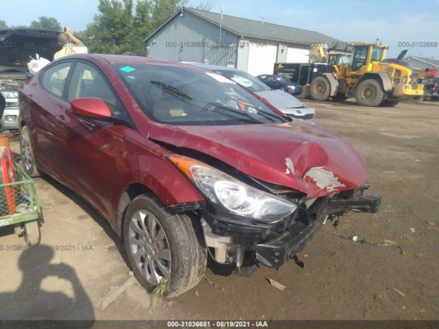 HYUNDAI ELANTRA 2012 kmhdh4ae8cu462939