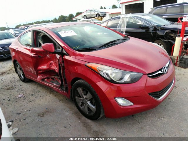 HYUNDAI ELANTRA 2013 kmhdh4ae8du000155