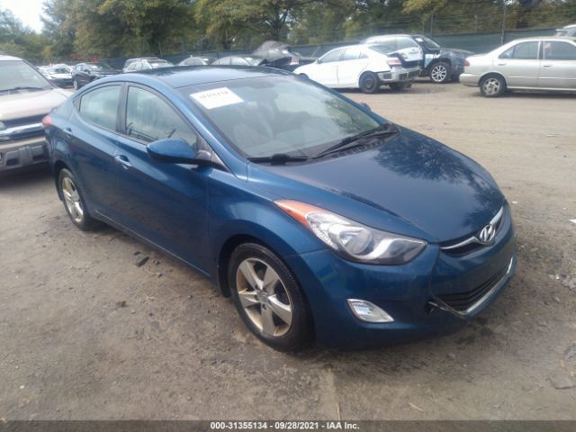 HYUNDAI ELANTRA 2013 kmhdh4ae8du000205