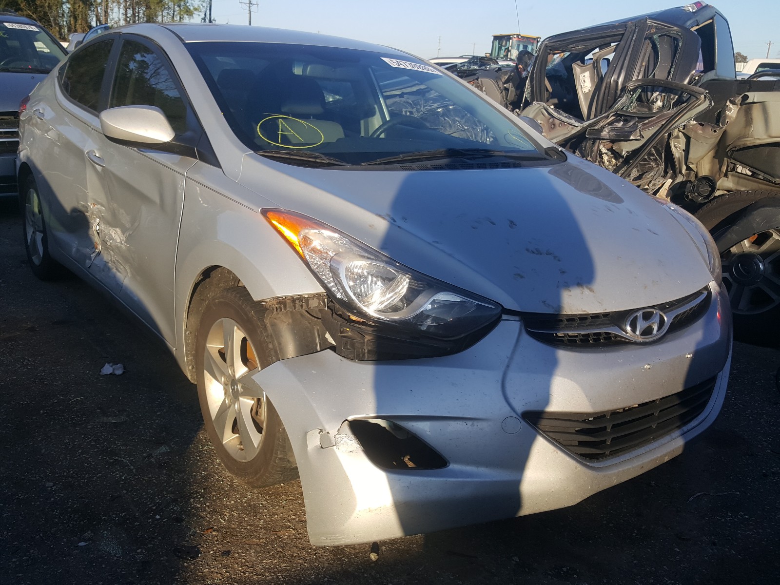 HYUNDAI ELANTRA GL 2013 kmhdh4ae8du006988