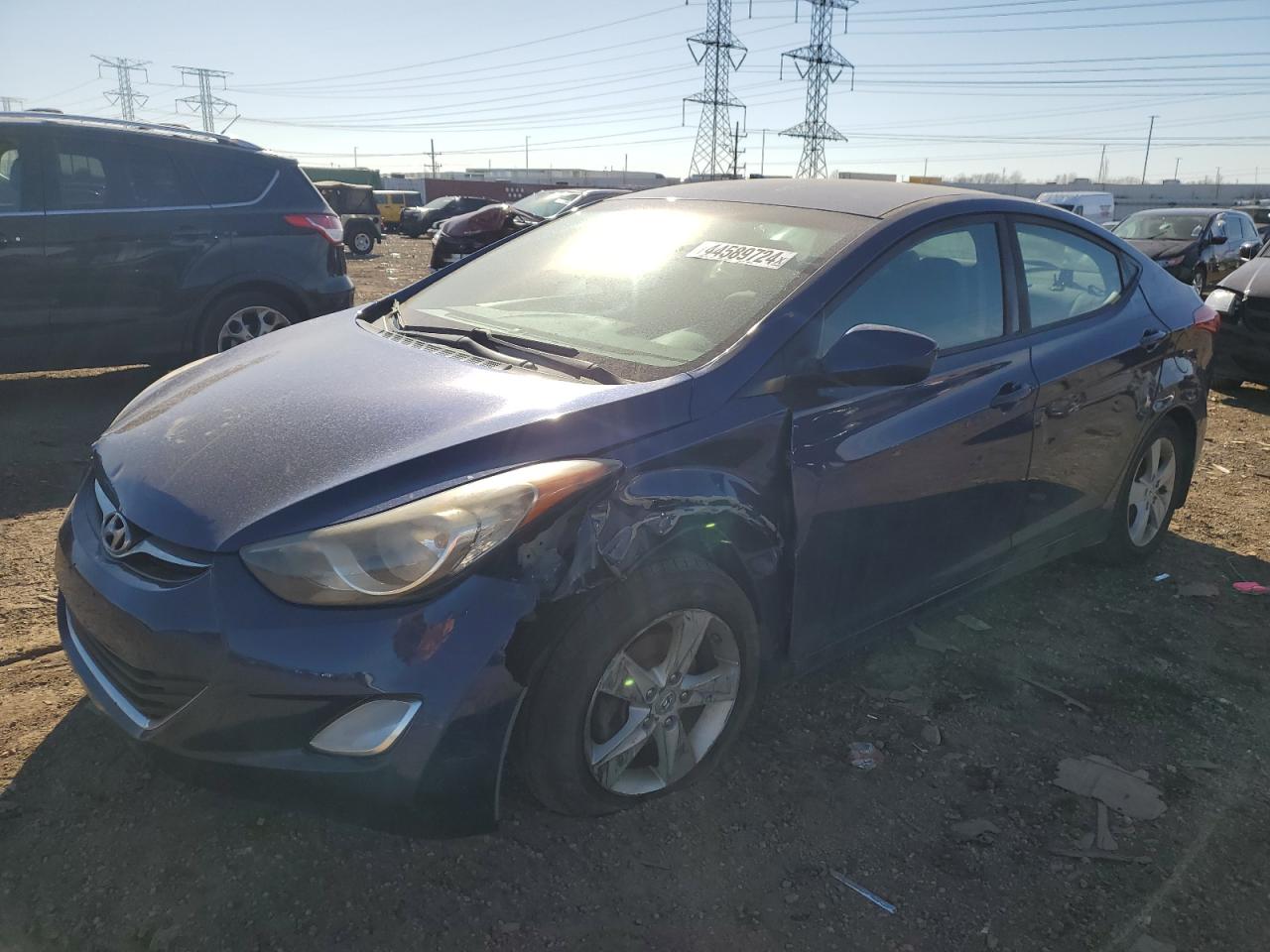 HYUNDAI ELANTRA 2013 kmhdh4ae8du497384