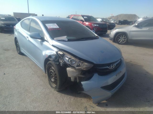 HYUNDAI ELANTRA 2013 kmhdh4ae8du555686