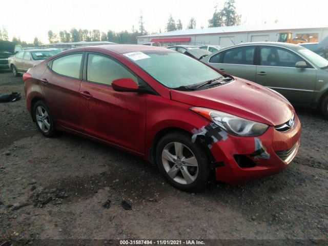 HYUNDAI ELANTRA 2013 kmhdh4ae8du616504