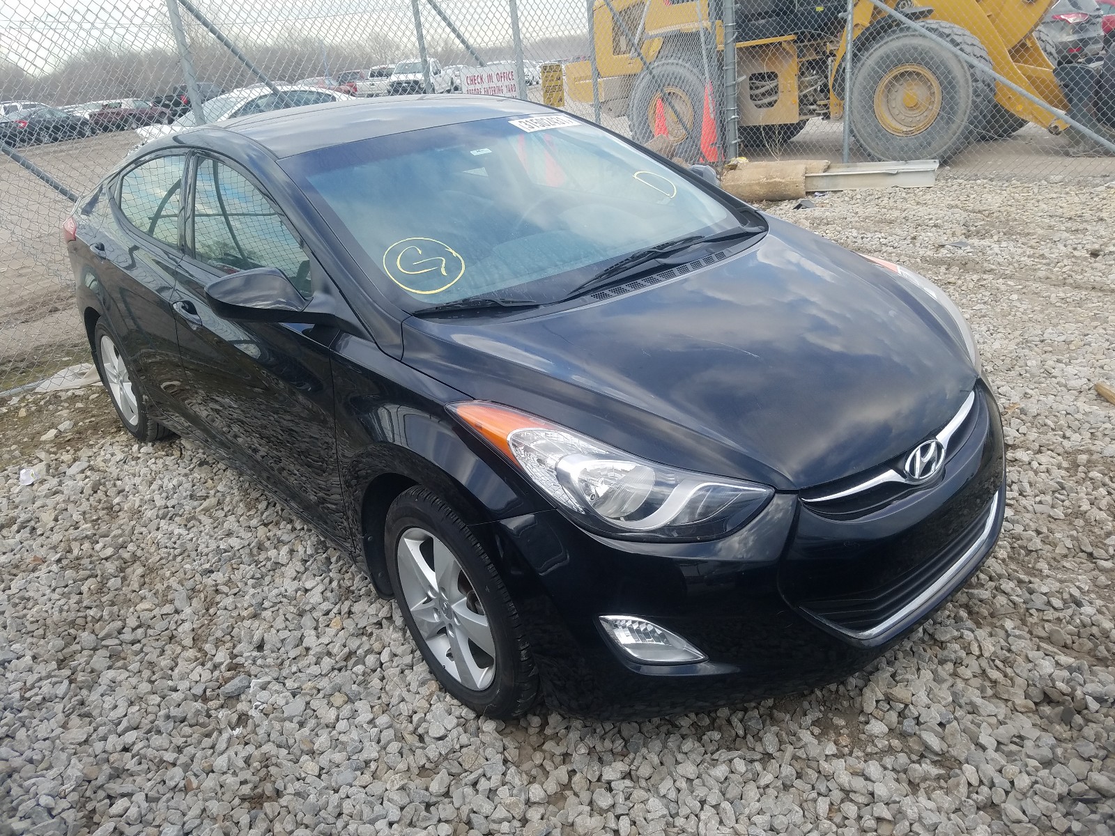 HYUNDAI ELANTRA GL 2013 kmhdh4ae8du664522