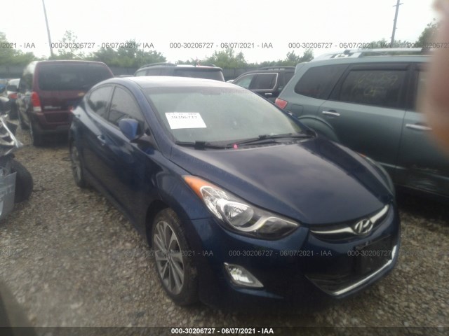 HYUNDAI ELANTRA 2013 kmhdh4ae8du775054