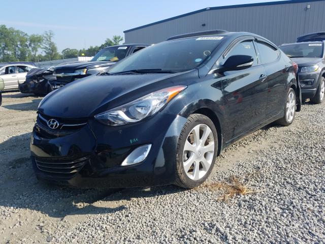 HYUNDAI ELANTRA GL 2013 kmhdh4ae8du787429