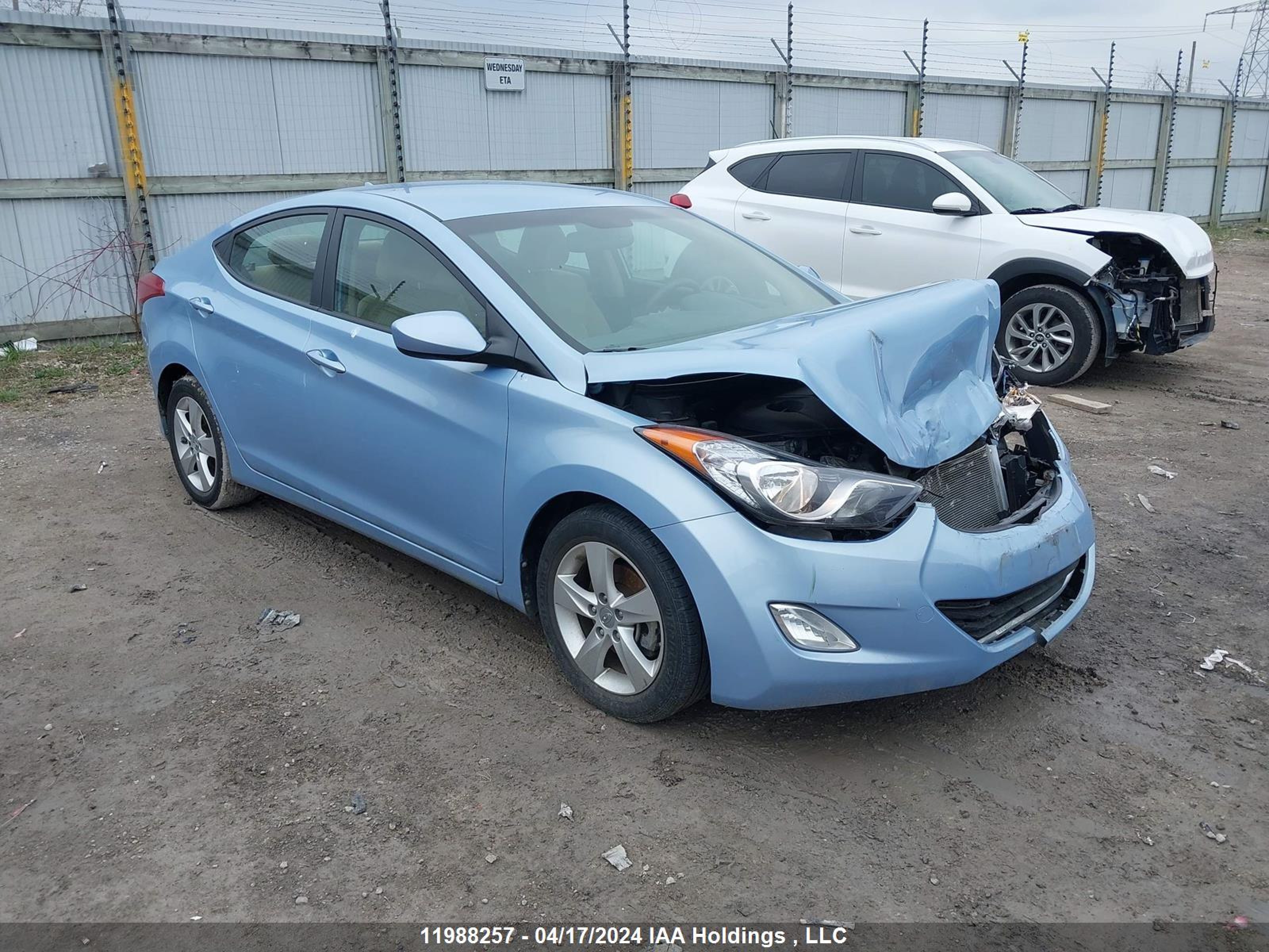 HYUNDAI ELANTRA 2013 kmhdh4ae8du848648