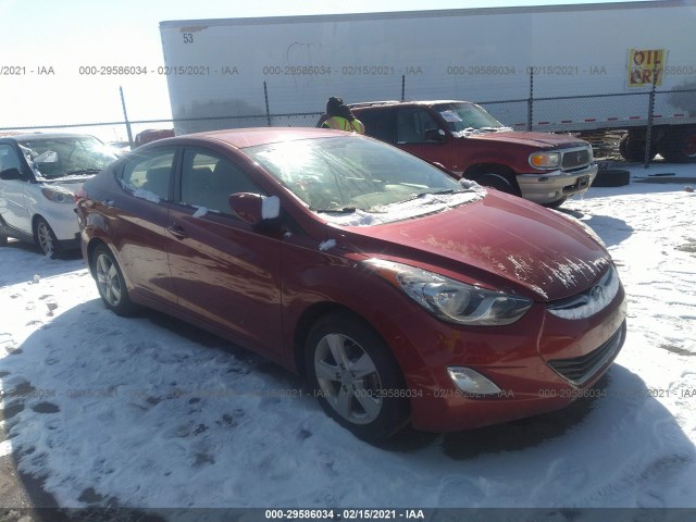 HYUNDAI ELANTRA 2013 kmhdh4ae8du865773