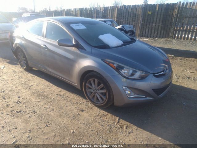 HYUNDAI ELANTRA 2014 kmhdh4ae8eu028166