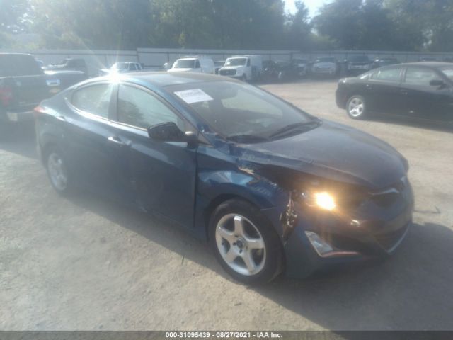 HYUNDAI ELANTRA 2014 kmhdh4ae8eu031018