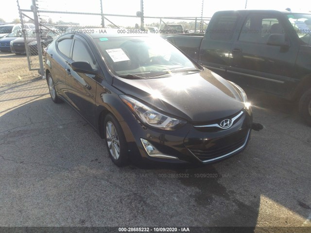 HYUNDAI ELANTRA 2014 kmhdh4ae8eu038650