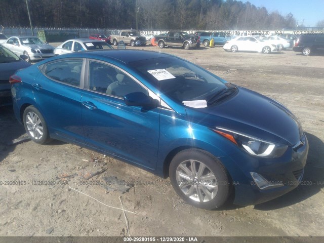 HYUNDAI ELANTRA 2014 kmhdh4ae8eu048370