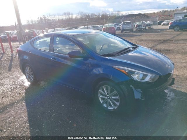 HYUNDAI ELANTRA 2014 kmhdh4ae8eu055237