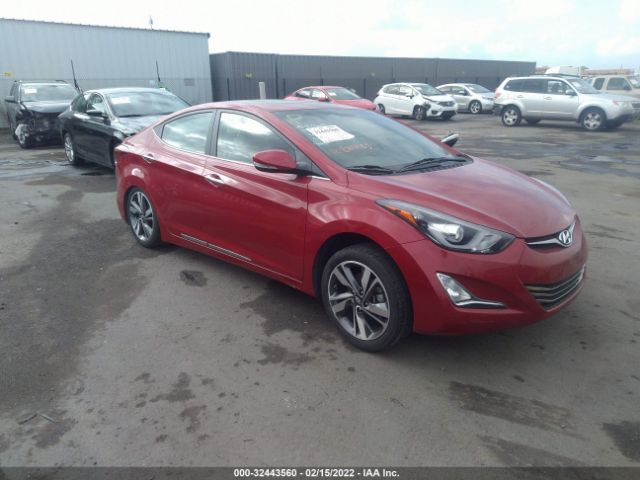 HYUNDAI ELANTRA 2014 kmhdh4ae8eu057828