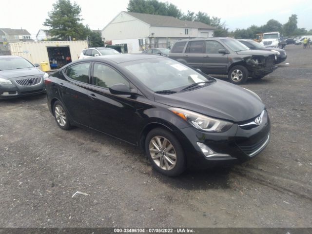 HYUNDAI ELANTRA 2014 kmhdh4ae8eu074581