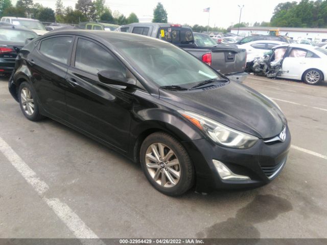 HYUNDAI ELANTRA 2014 kmhdh4ae8eu085919