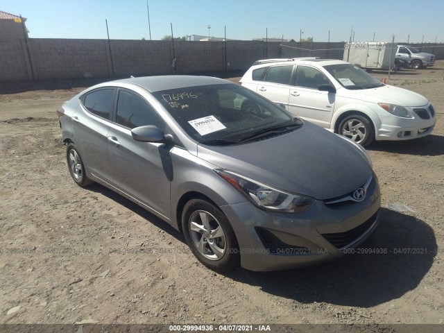 HYUNDAI ELANTRA 2014 kmhdh4ae8eu091607