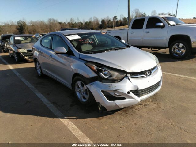 HYUNDAI ELANTRA 2014 kmhdh4ae8eu104713