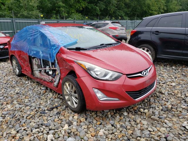 HYUNDAI ELANTRA SE 2014 kmhdh4ae8eu109751