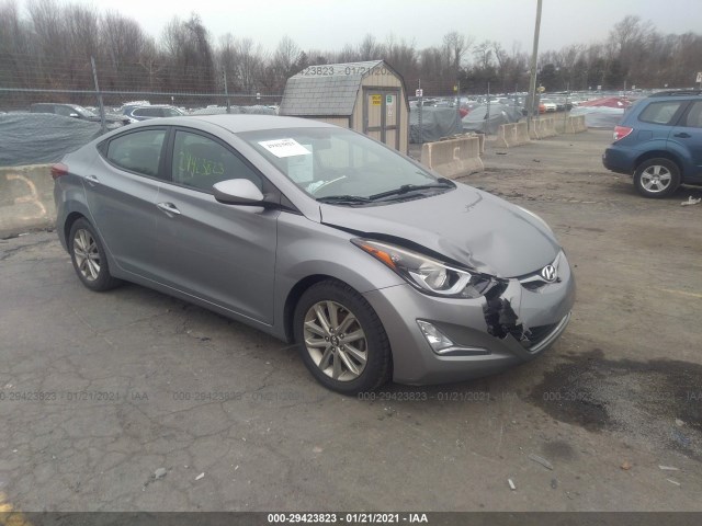 HYUNDAI ELANTRA 2014 kmhdh4ae8eu111497